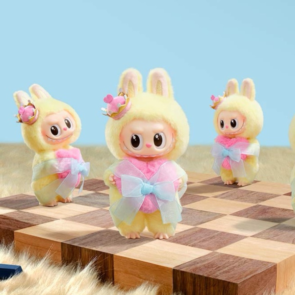 Pop Mart The Monsters Let's Checkmate Queen Labubu Vinyl Plush Pendant